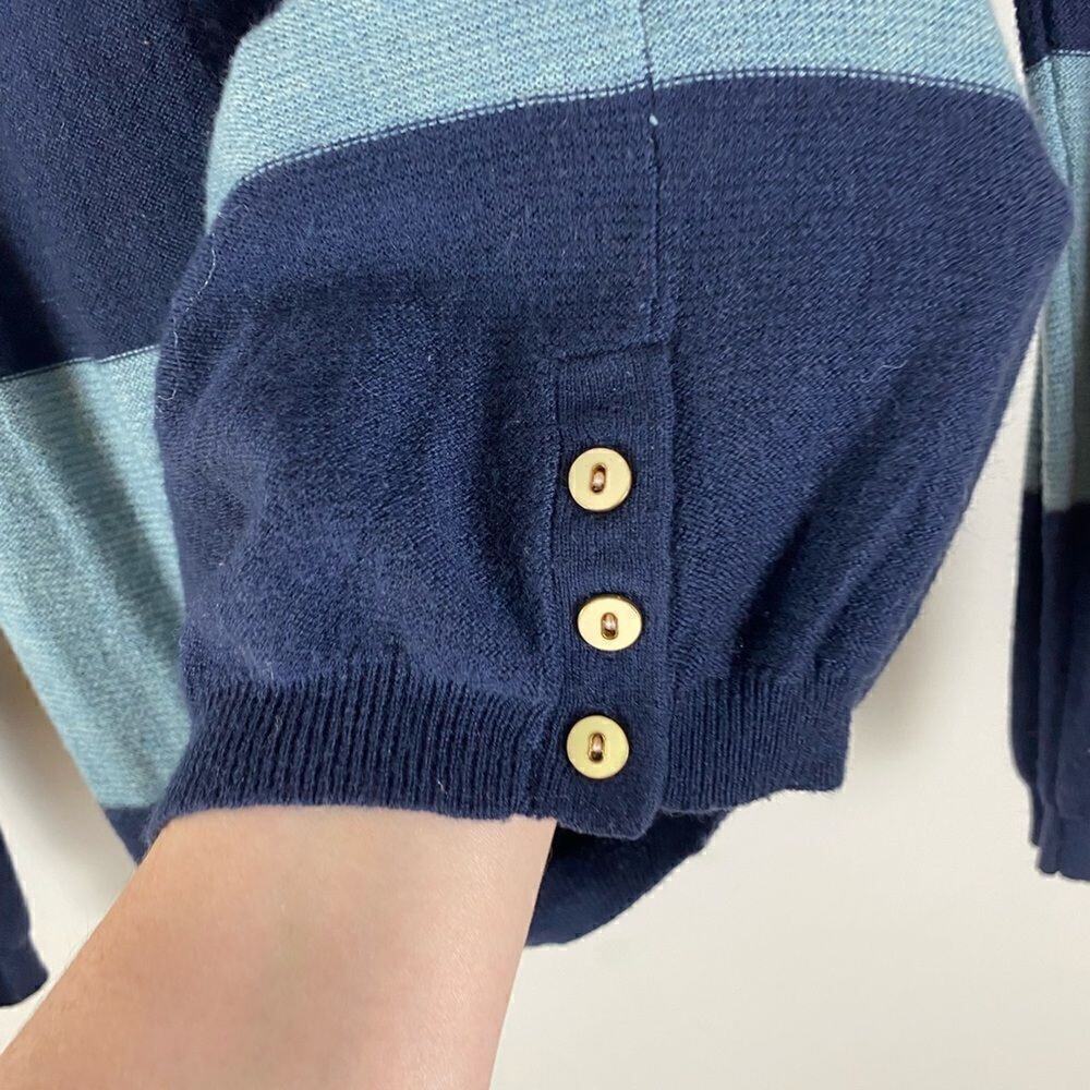 TRAVOTA | Colorblock Striped Sweater J298 - Picture 4 of 7